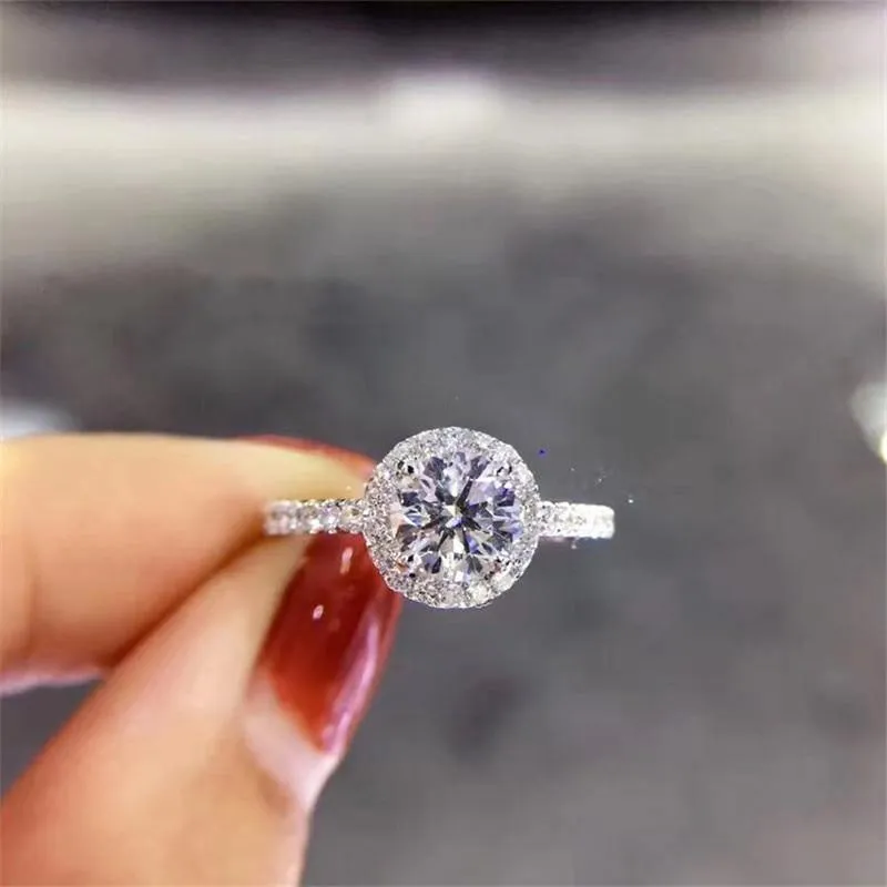 Dazzling 925 Silver Cubic Zirconia Wedding Engagement Rings - Best Online Prices by Jewellery Supermarket