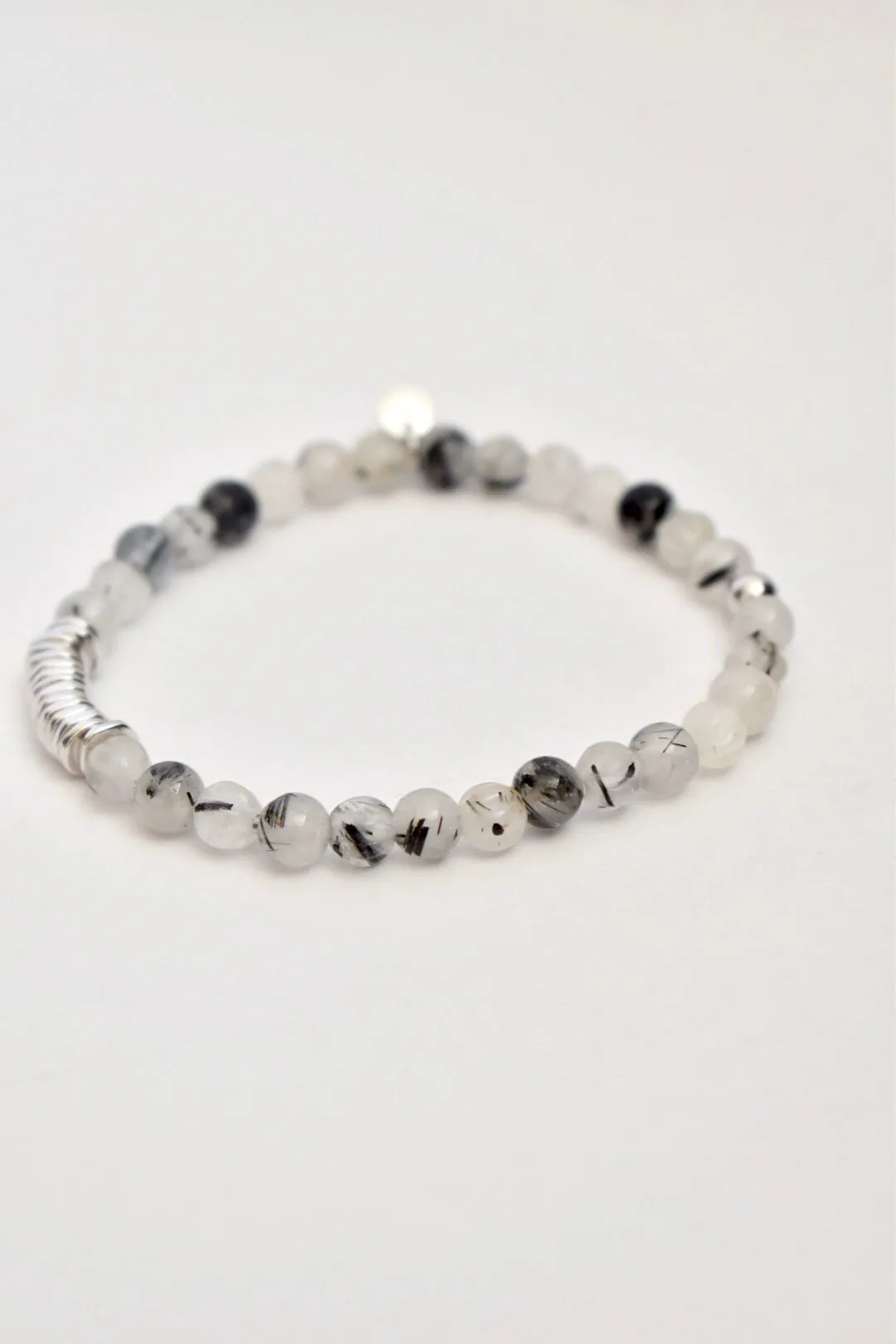 Disc Round Beaded Bracelet