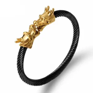 Double Dragon Scale Bracelet