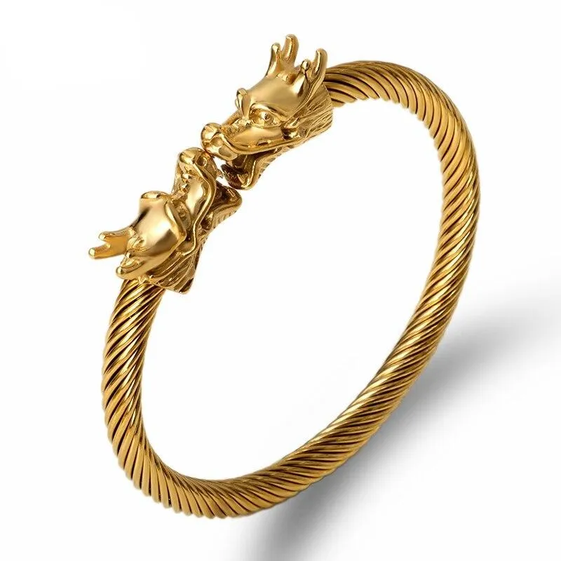 Double Dragon Scale Bracelet