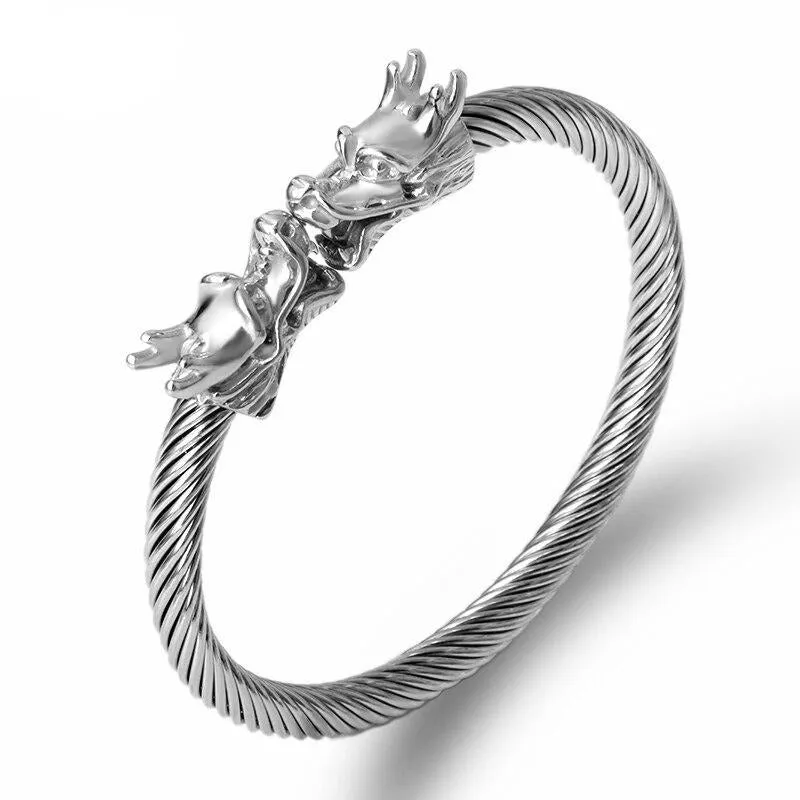 Double Dragon Scale Bracelet