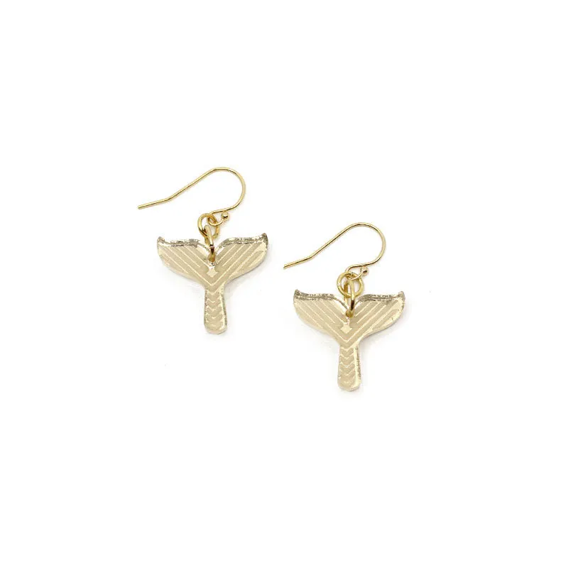 Earrings Pēpi Sentient Being  in Gold| by Anna Leyland