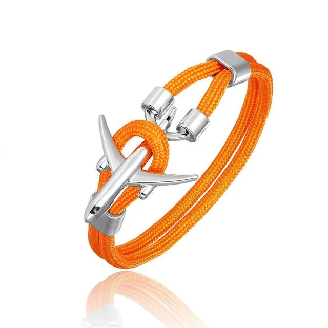 (Edition 2) Super Quality Stylish Airplane Shape Bracelets (Lighter Colours)