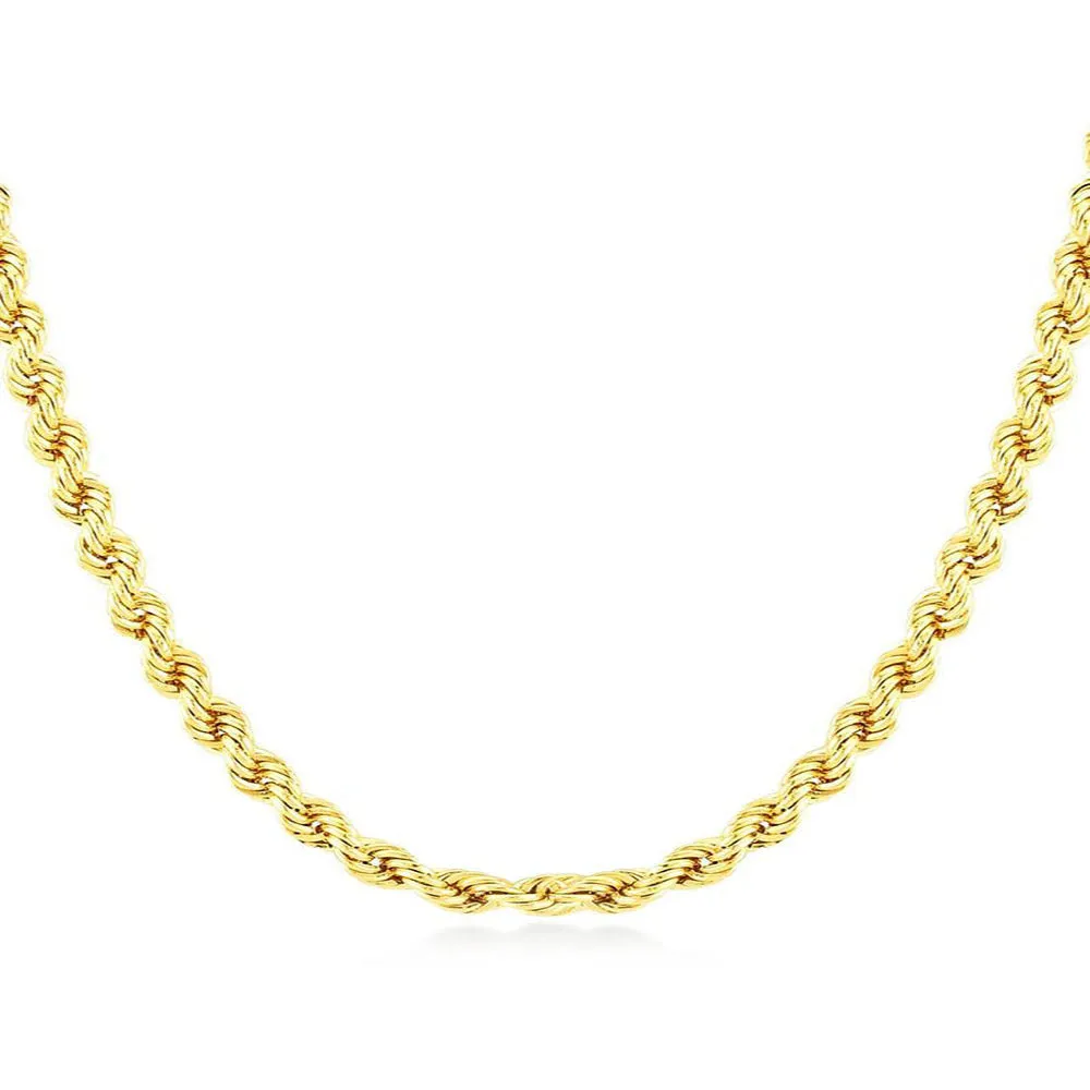 European And American Classic Twist Chain Titanium Steel Necklace