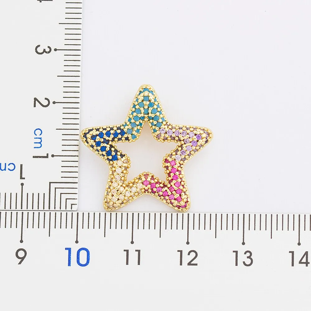 Fashion New Style European and American Popular Classic Star Pendant