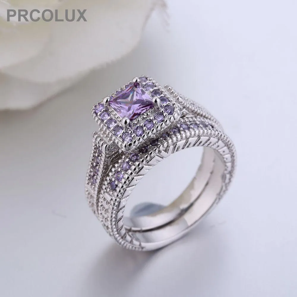 Female Princess Cut Ring For Women
