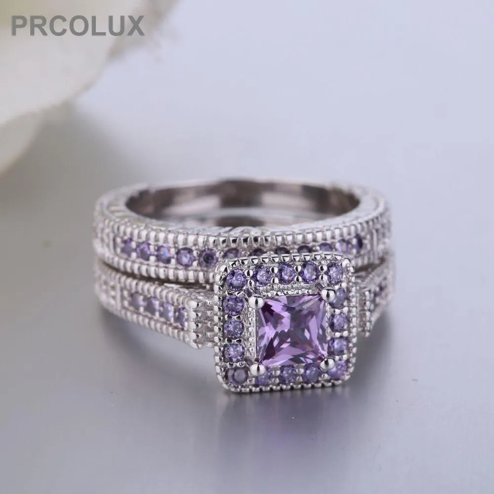 Female Princess Cut Ring For Women