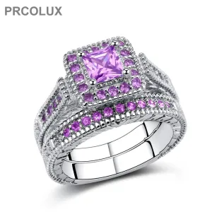 Female Princess Cut Ring For Women