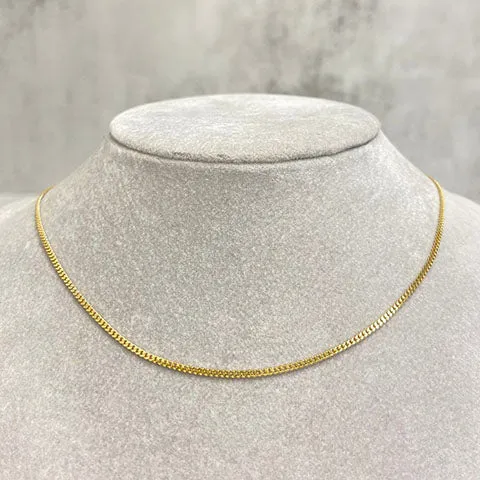 Flat Cable Chain Necklace