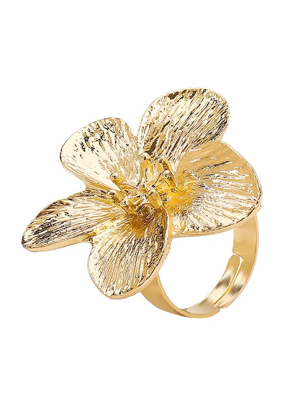 Flower Shape Rings Accessories   Necklaces Accessories