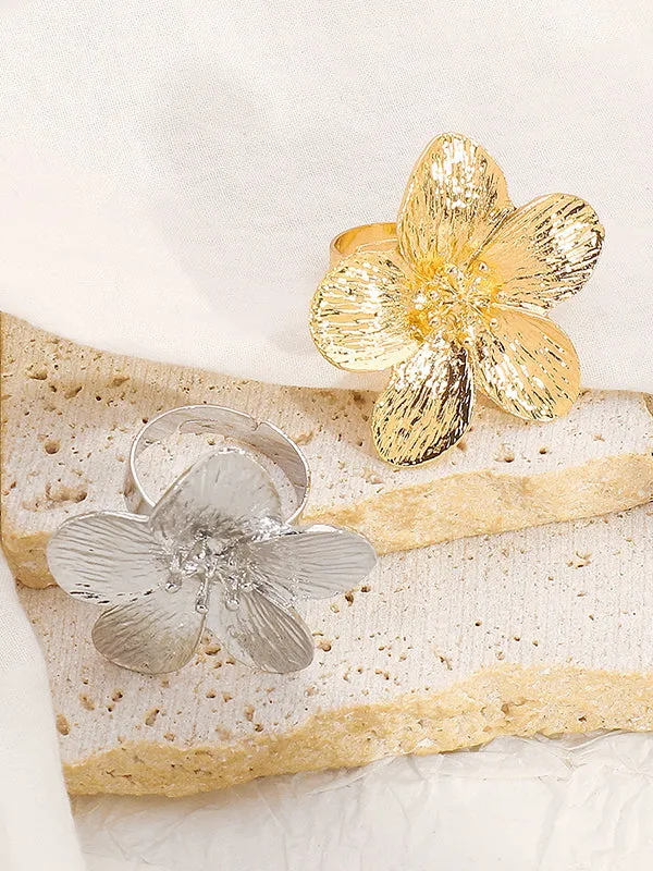 Flower Shape Rings Accessories   Necklaces Accessories