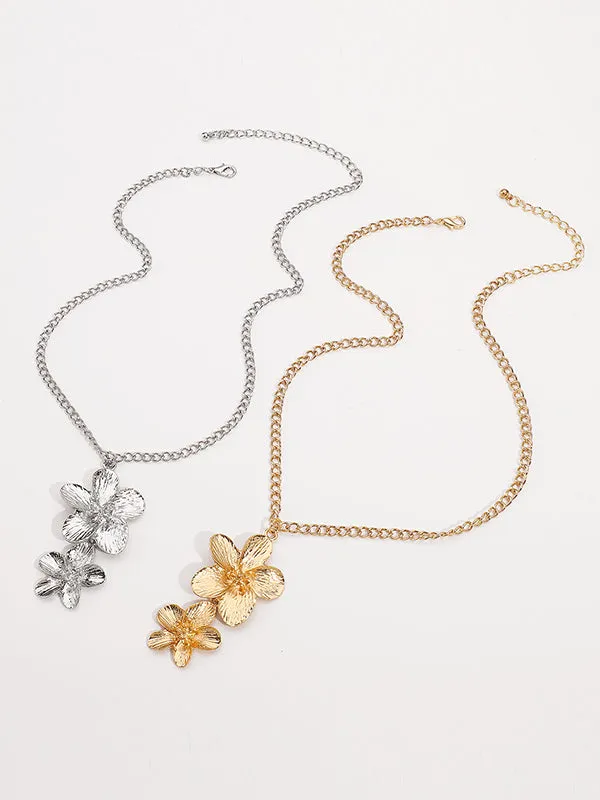 Flower Shape Rings Accessories   Necklaces Accessories