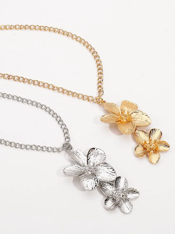 Flower Shape Rings Accessories   Necklaces Accessories