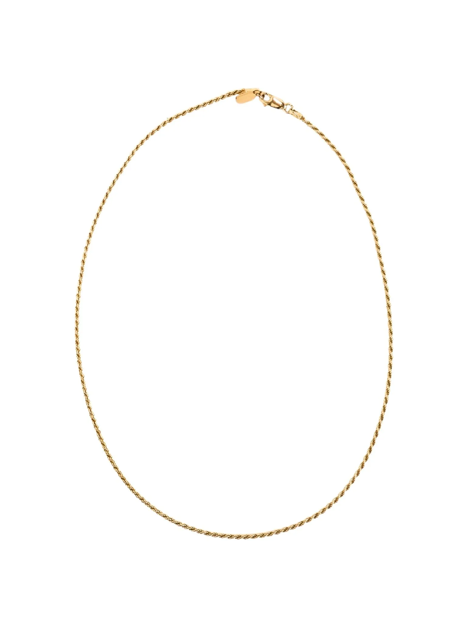 French Braid Necklace