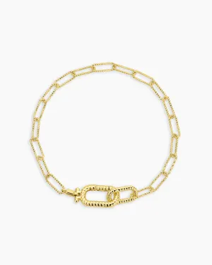 Gold Crew Link Bracelet