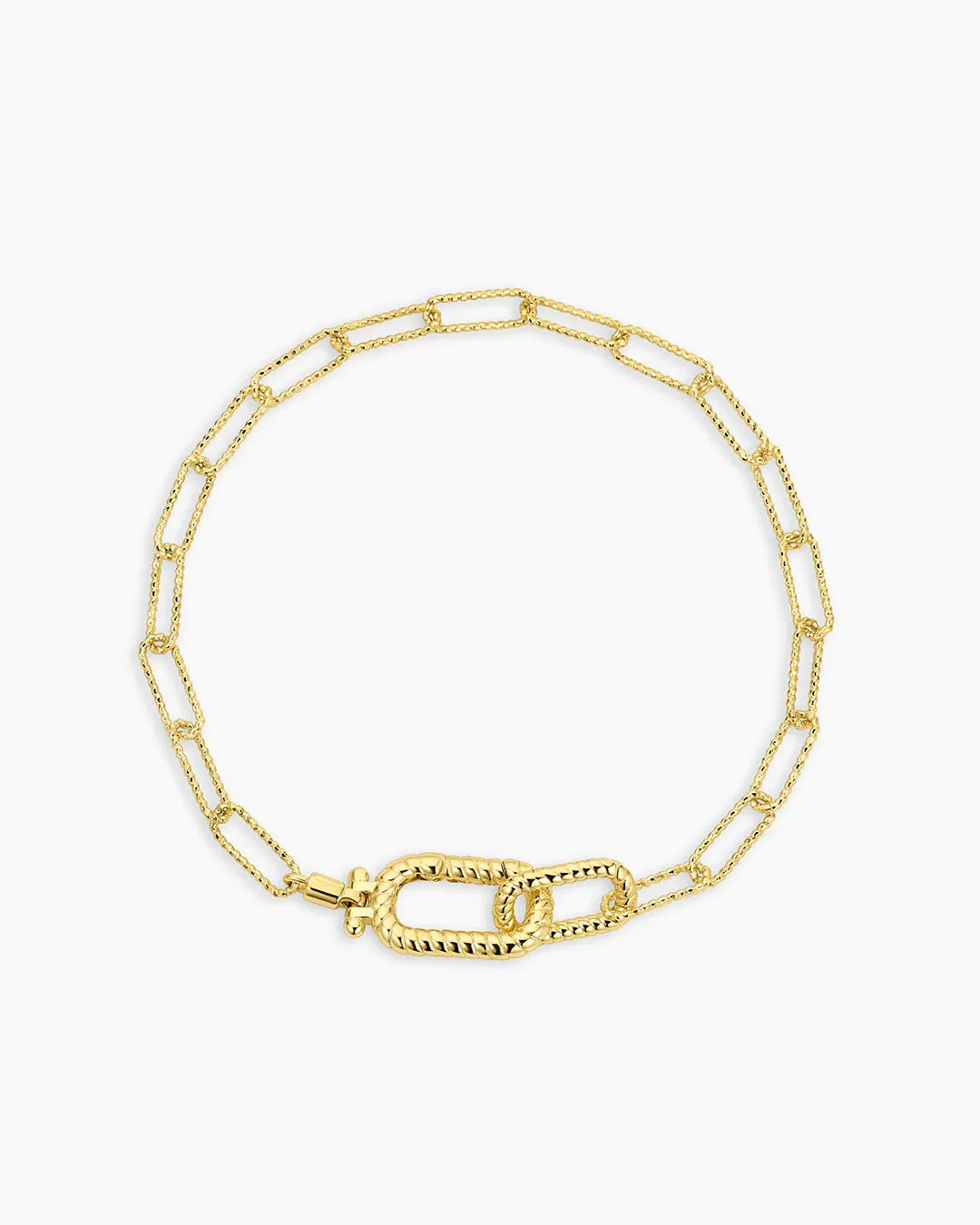 Gold Crew Link Bracelet