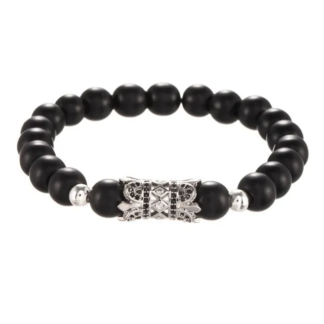 Gold King Crown Bracelet