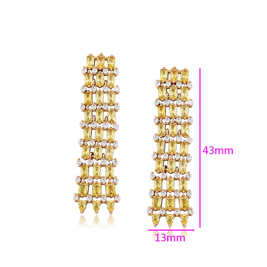 Golden Stalk Earrings