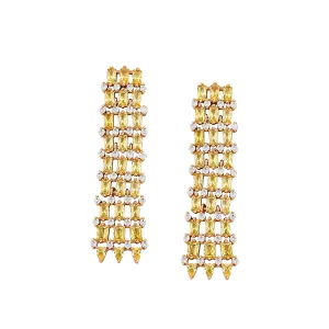 Golden Stalk Earrings