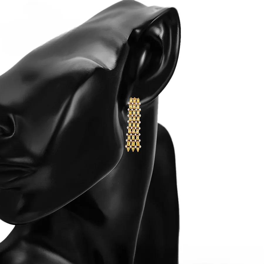 Golden Stalk Earrings