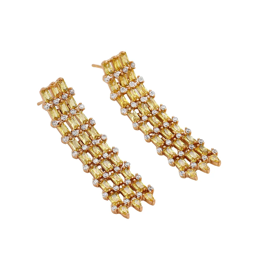 Golden Stalk Earrings
