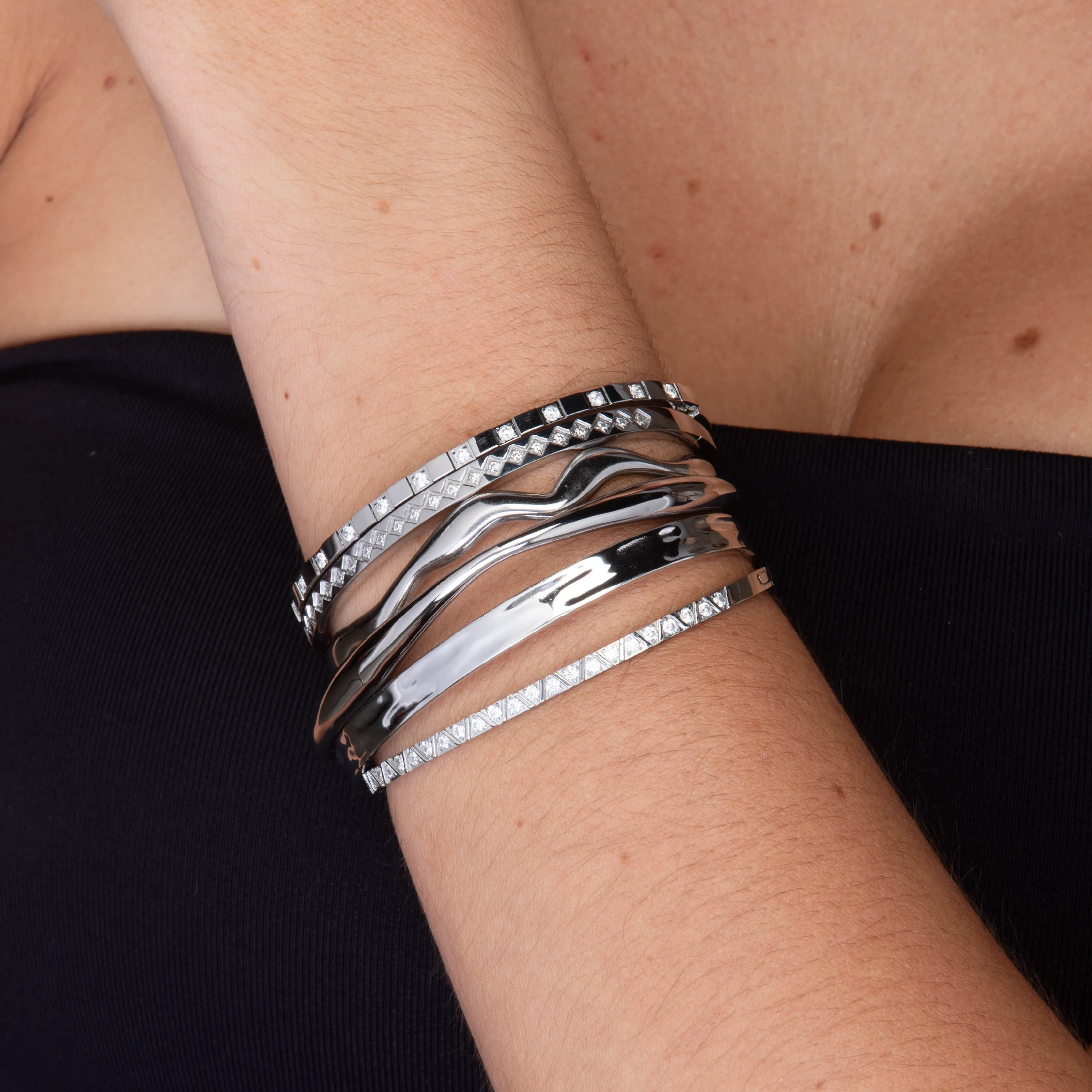 Harmony Open Cuff Bangle