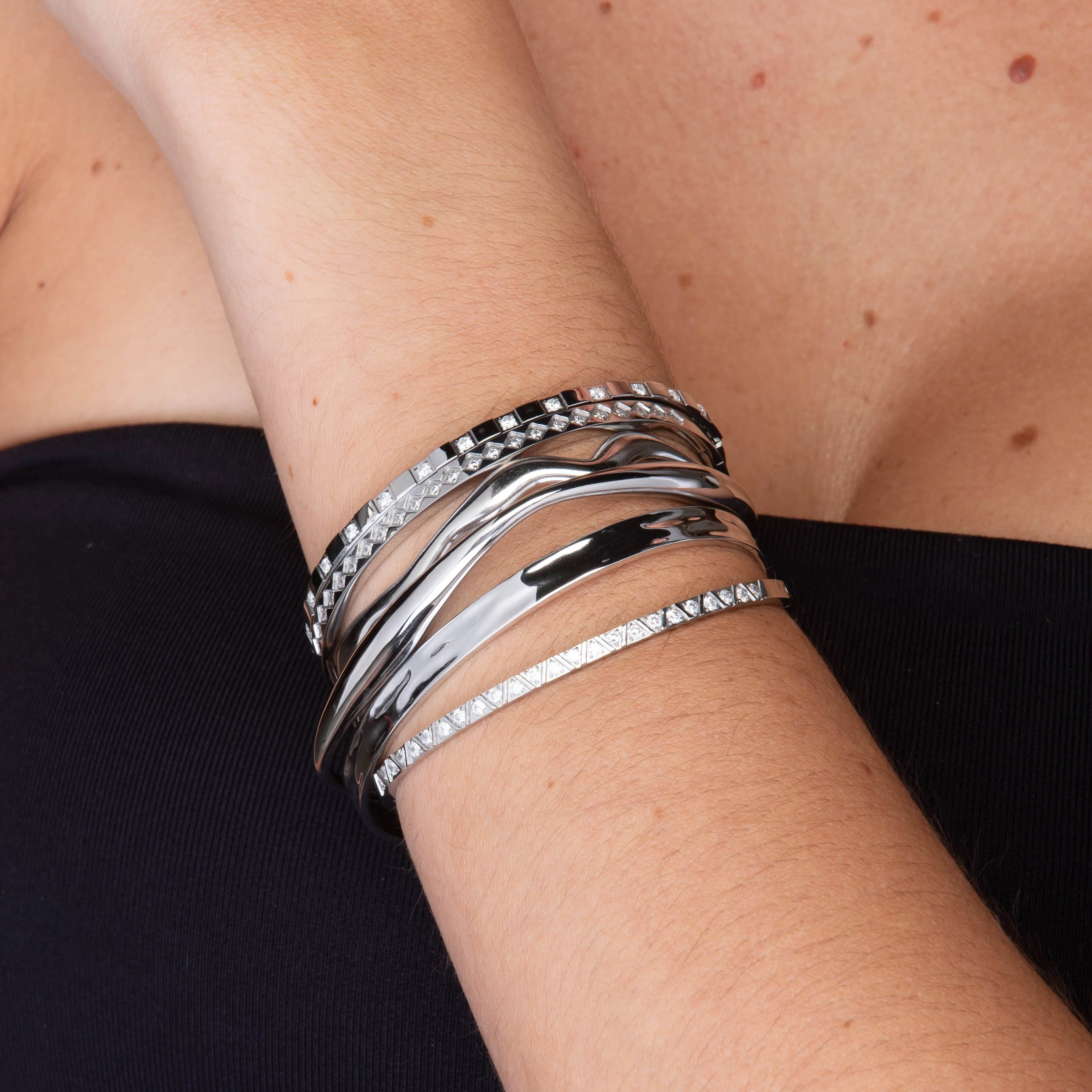 Harmony Open Cuff Bangle