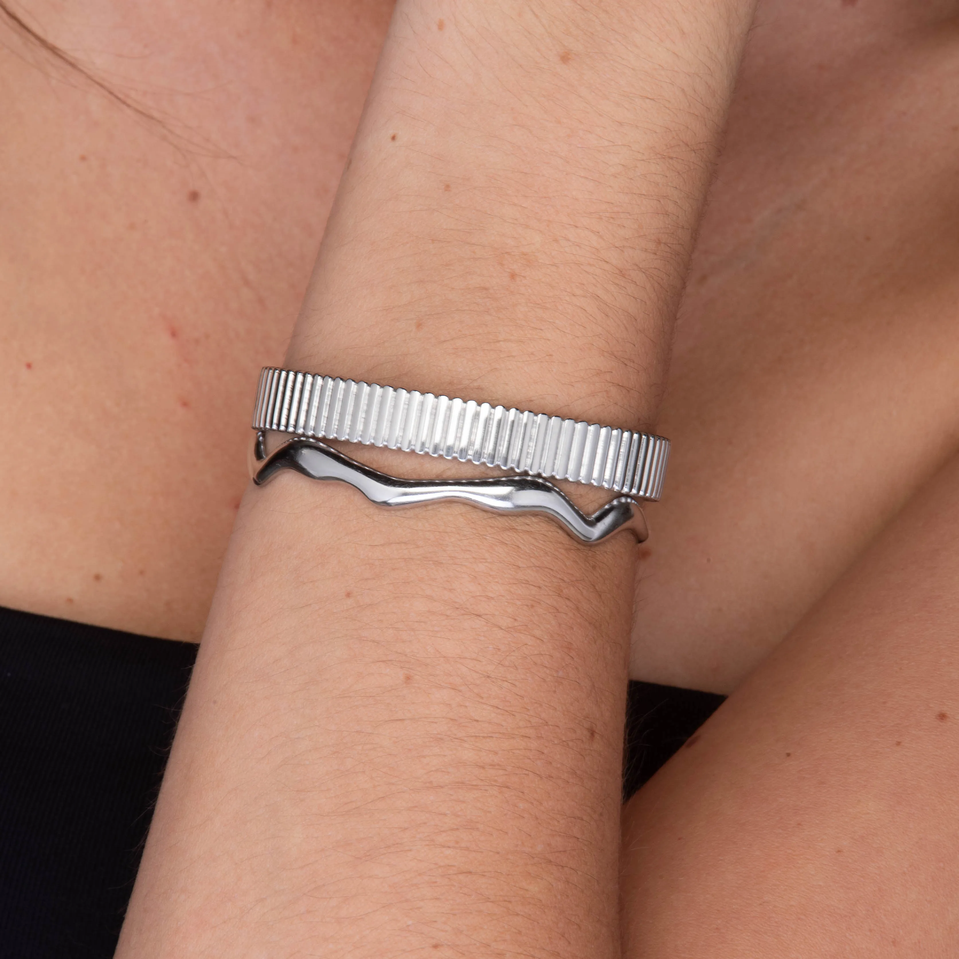 Harmony Open Cuff Bangle