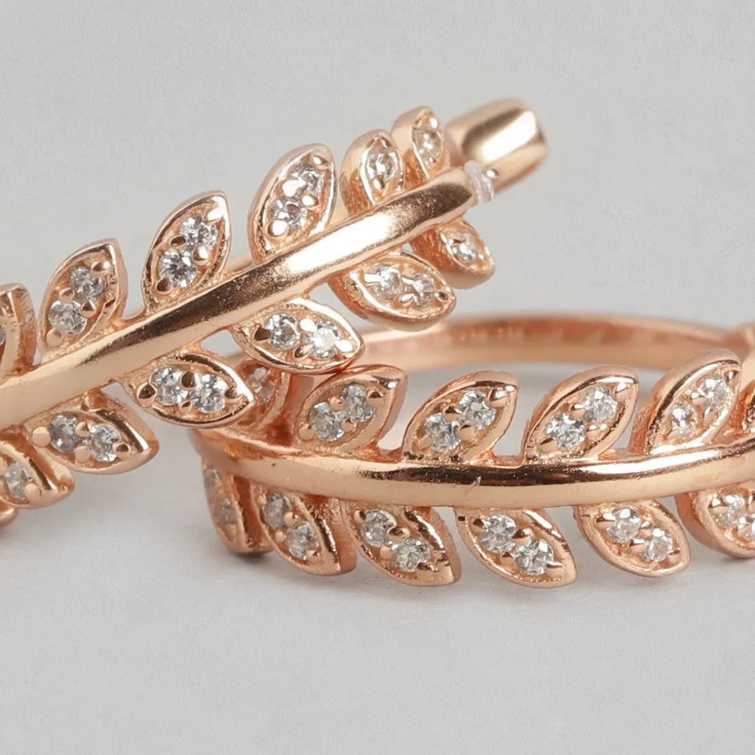 Heart-CZ rose Gold Plated 925 Jewellery Set