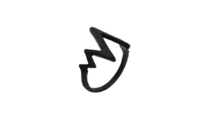 Heartbeat Figure Lovers' Lightning Finger Ring