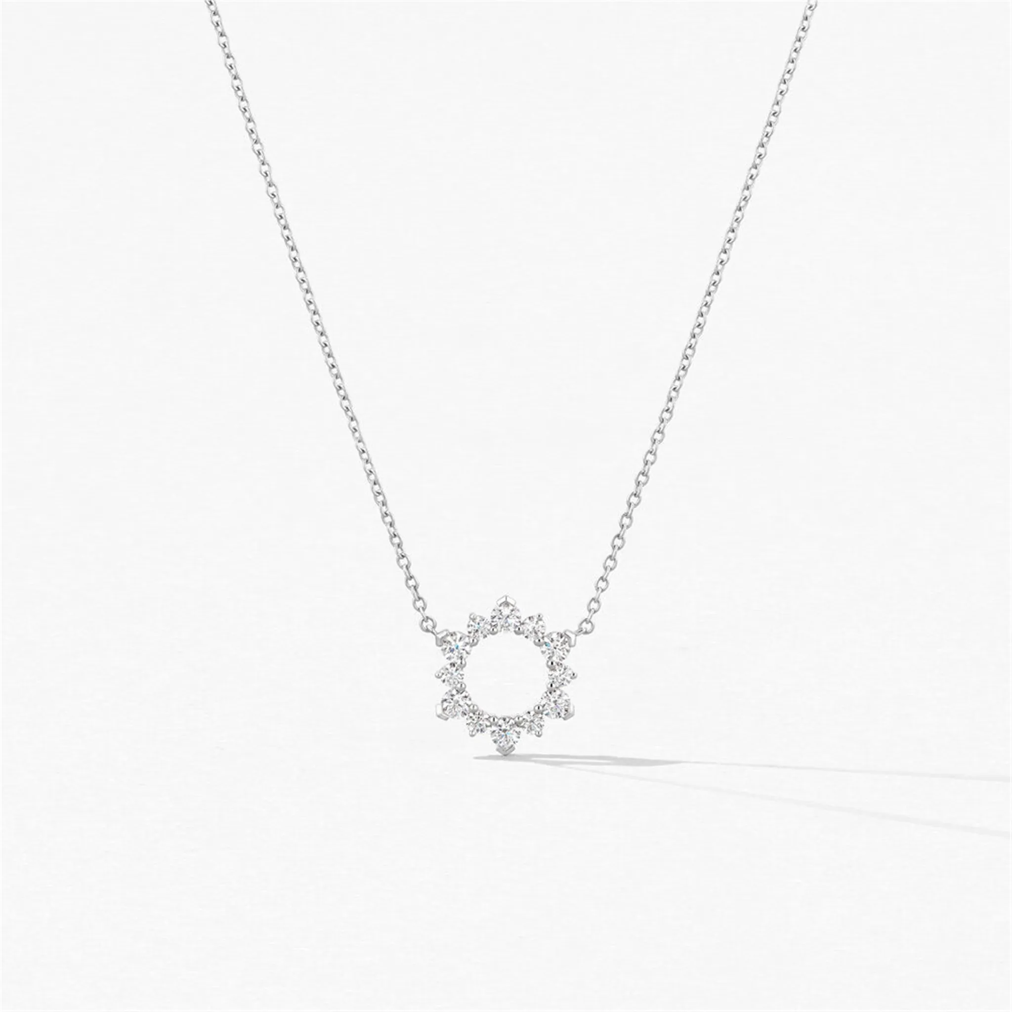 Hearts on Fire Aerial Eclipse Pendant in 18k White Gold