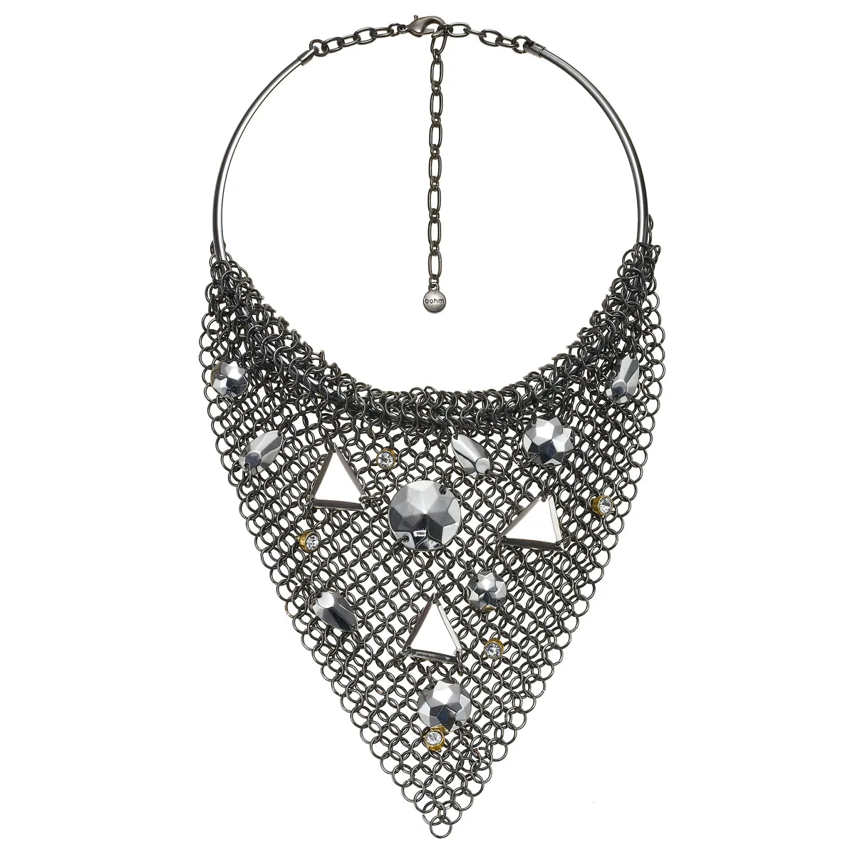 HEMATITE TEARDROP NECKLACES #284HT1201 (6A3)
