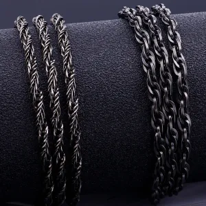 Hiphop Necklace Men Classic Stainless Steel Chain Mens Necklaces Gifts For Women