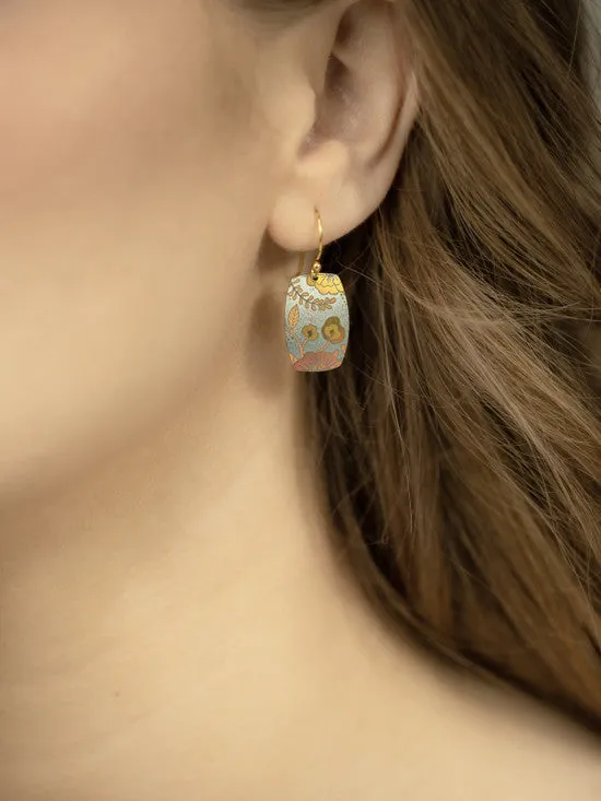 Holly Yashi forever Fleur Earrings - Blue Mist