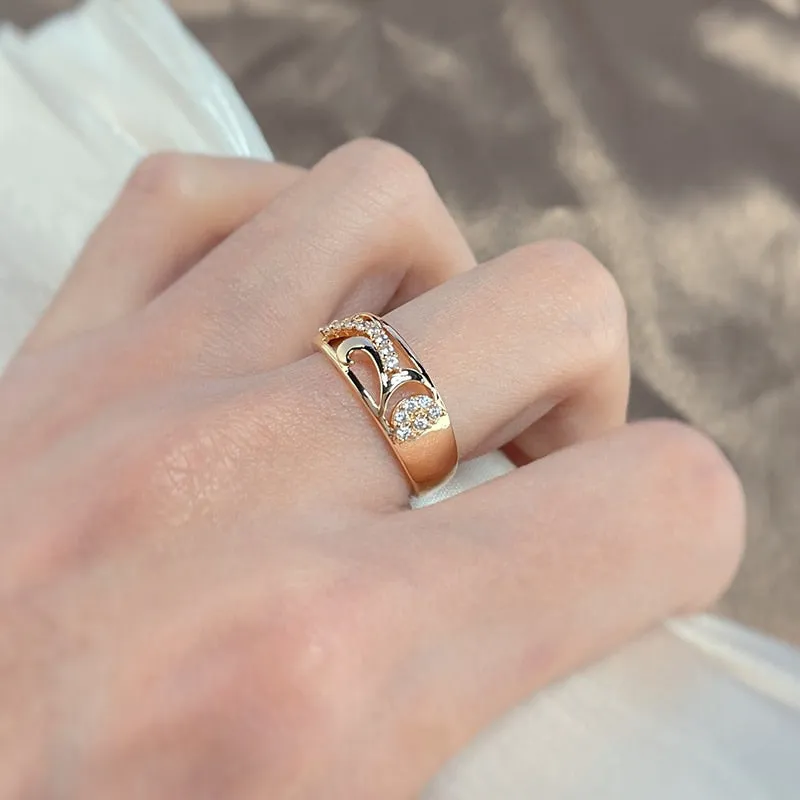 Hot Fashion Ethnic Bride Wedding Rings