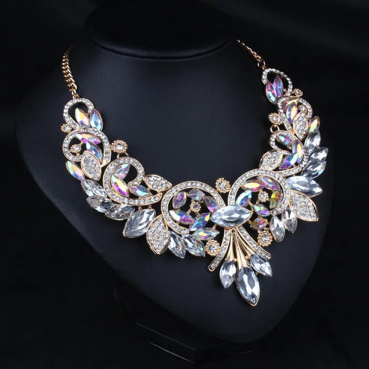 Illumination  Statement Necklace-M