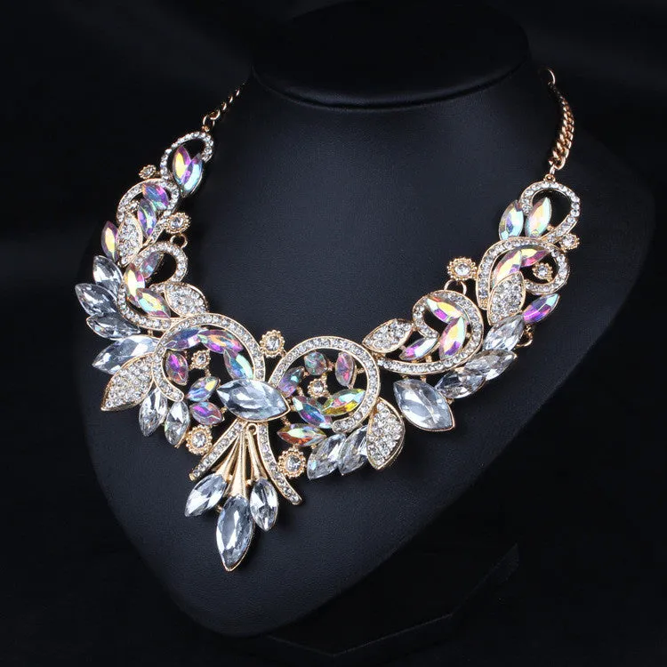 Illumination  Statement Necklace-M