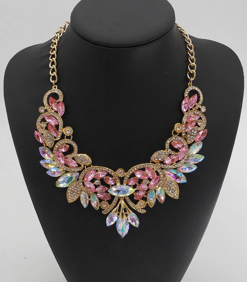 Illumination  Statement Necklace-M