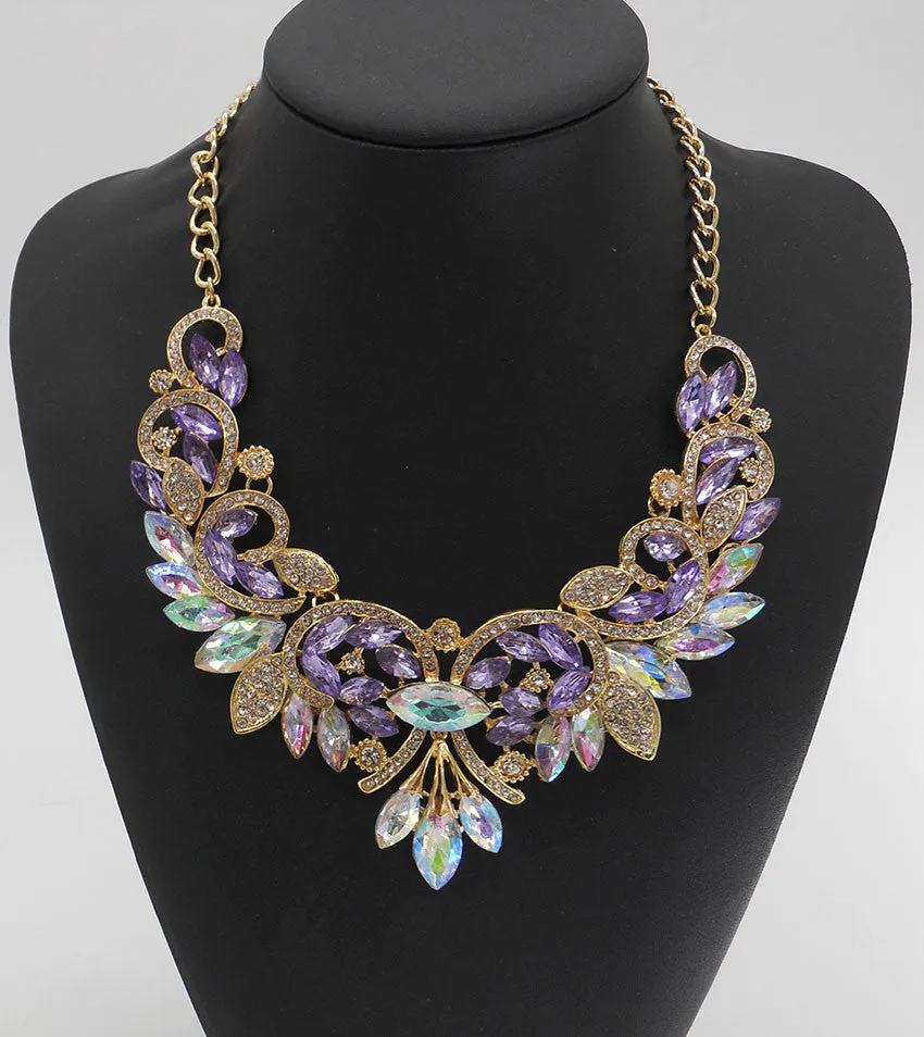 Illumination  Statement Necklace-M