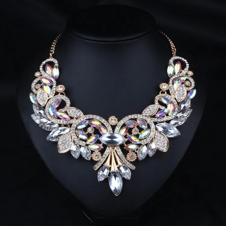 Illumination  Statement Necklace-M