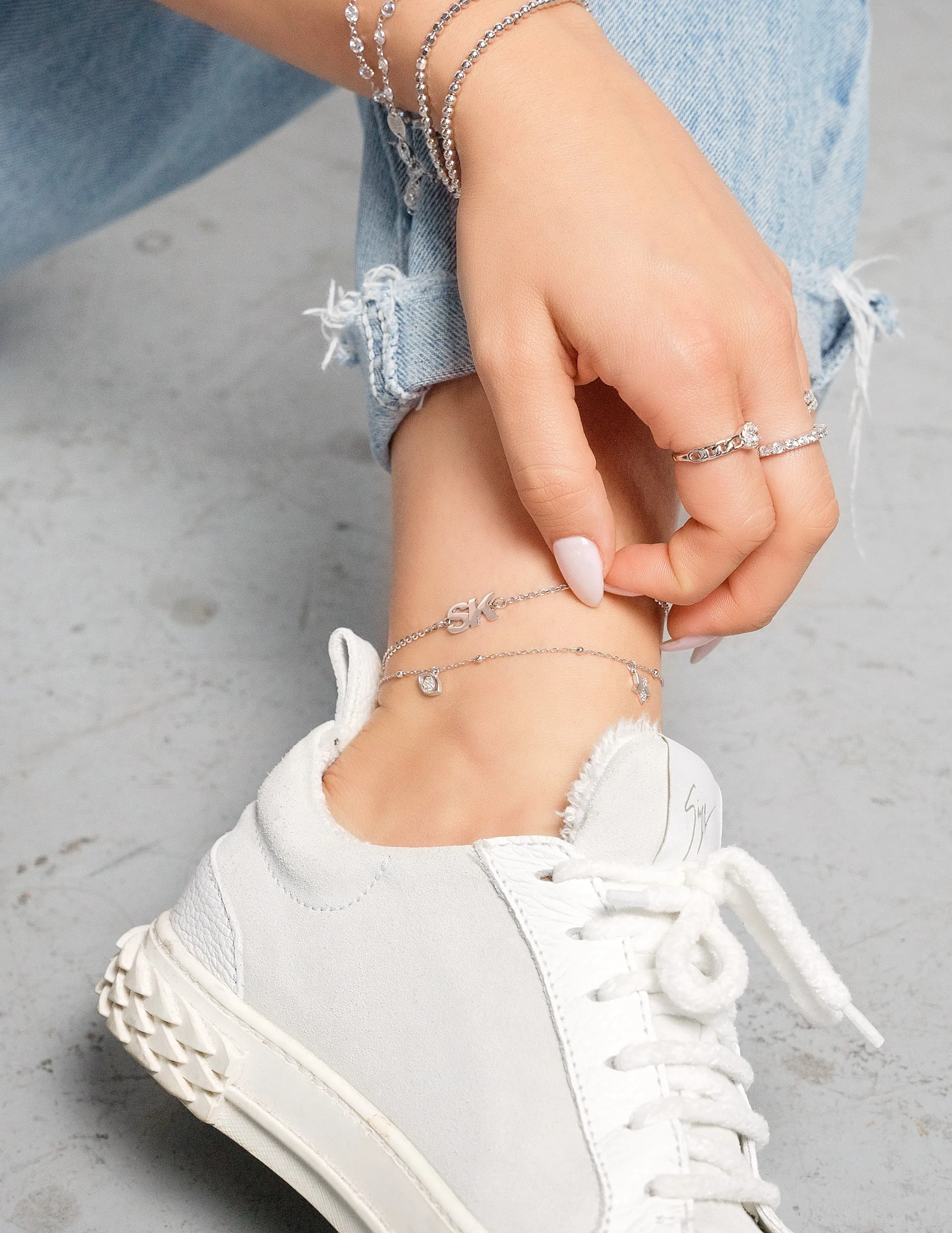 Initial Anklet
