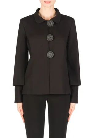 Joseph Ribkoff Jacket Royal Sapphire/Black Style 183357