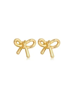 Knotted Bow Earrings