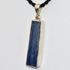 Kyanite Blade Sterling Silver Pendant