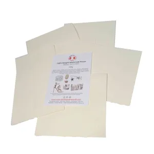 Light Weight Creamy White Calf Pieces