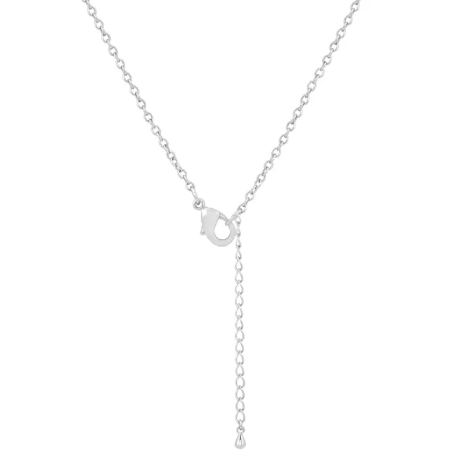 LOVCIA Halo Pave Cubic Zirconia Pendant