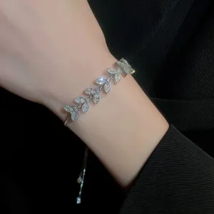 Lucia Leaf Bracelet