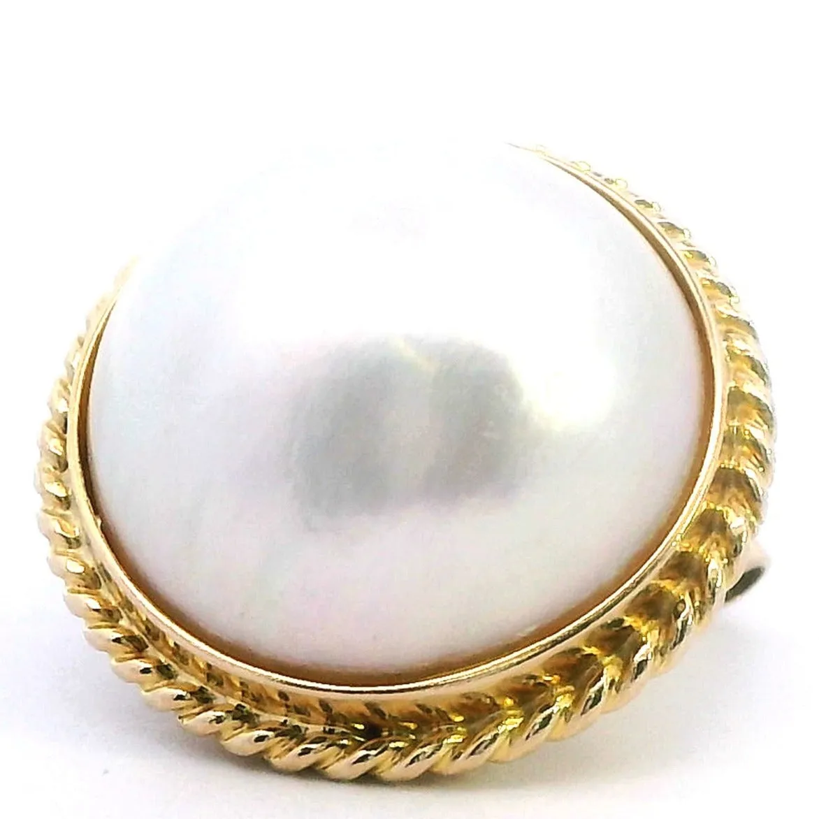 Luxurious 14ct Yellow Gold Pearl Set Clip-On Earrings - Perfect for Weddings