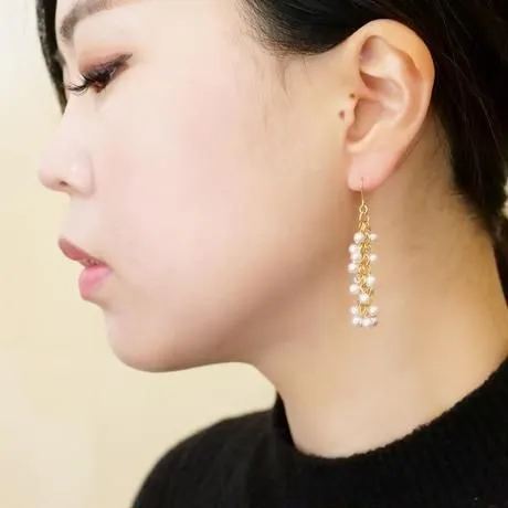 Luxury Small Pearl Pierce/Earrings