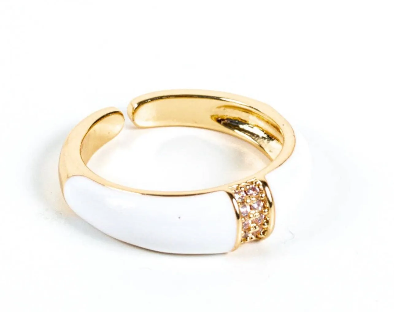 Mallory Enameled Statement Ring